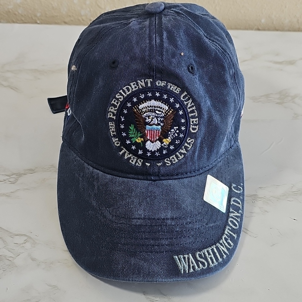 DC Navy Blue Presidential Seal Hat.